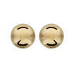 BOUCLES D'OREILLES TIGE PLAQUÉ OR BOULE DIAM